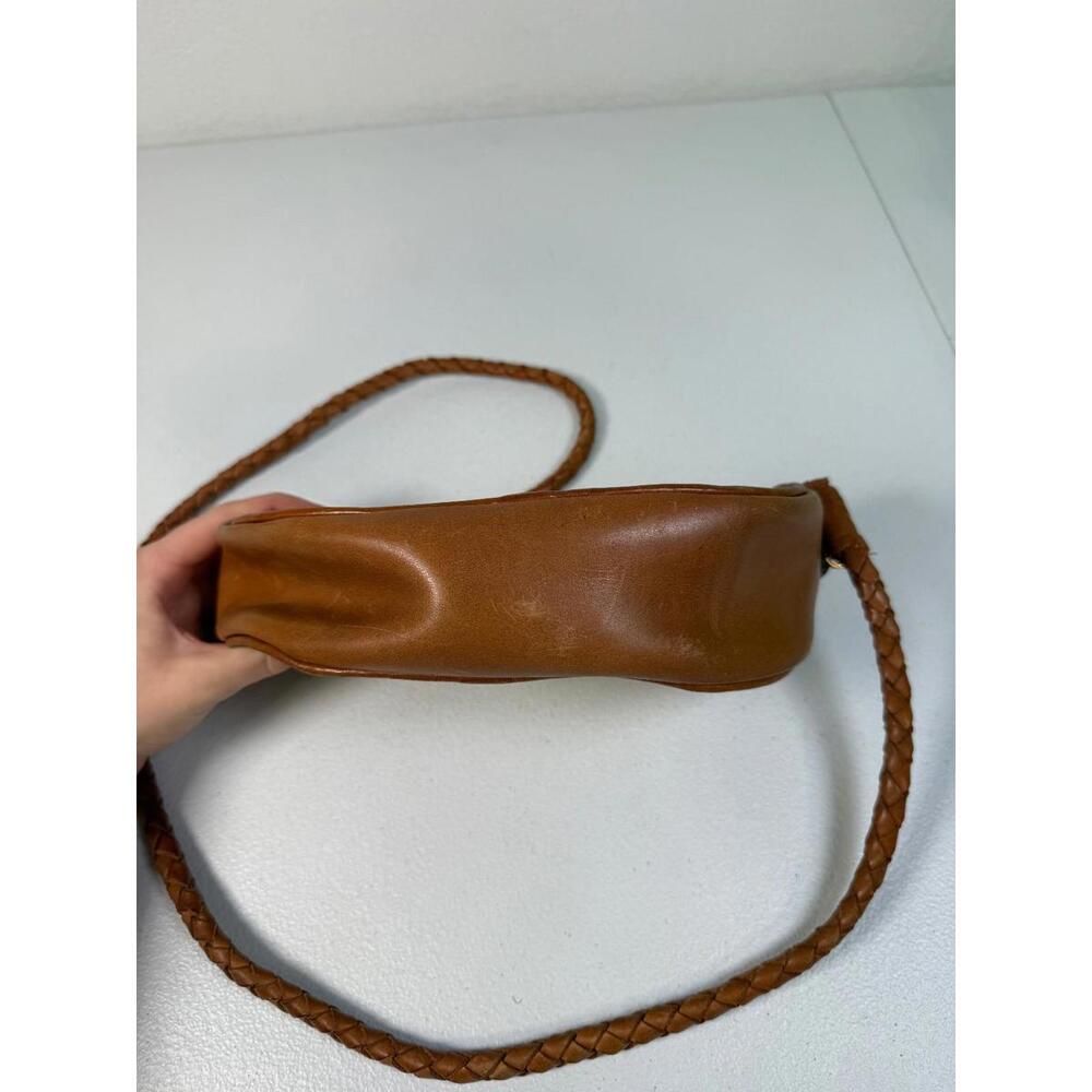 Bembien Vintage Check Ovale Crossbody – As Is (Leather Cracking & Scratches) - Picture 7 of 15